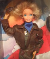 Air Force Barbie Close Up