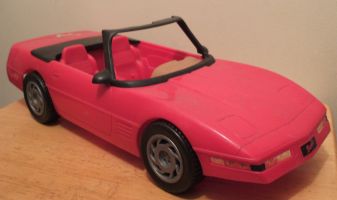 Barbie Red Corvette